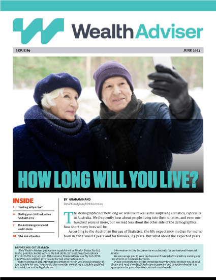 Wealth Adviser newsletter - Issue 89