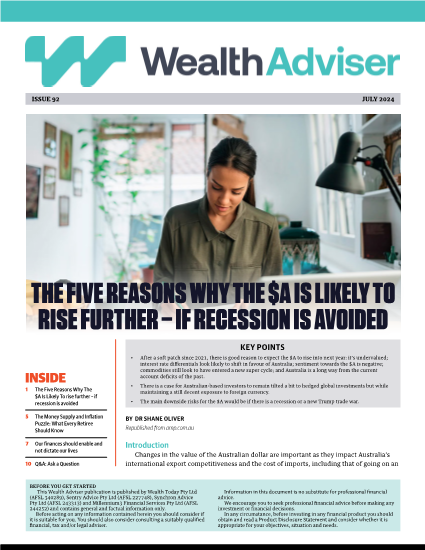 Wealth Adviser newsletter - Issue 92