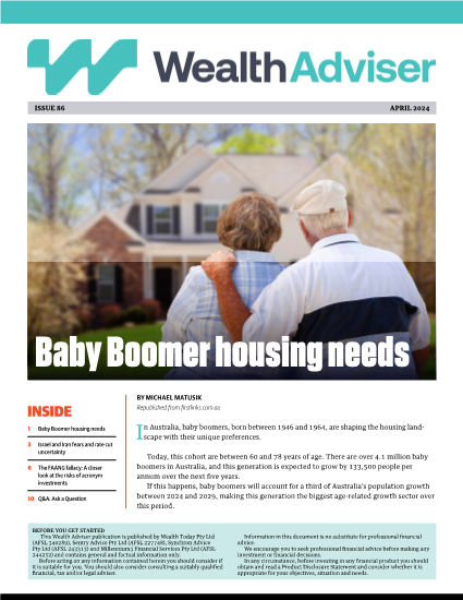 Wealth Adviser newsletter - Issue 86